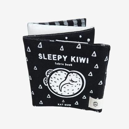 Sleepy Kiwi Fabric Book (Organic Cotton)