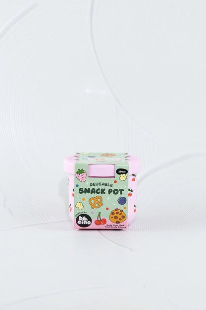 Silicone Snack Pot - Cherub (250ml)