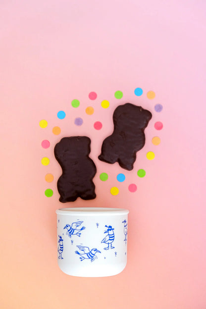 Silicone Snack Pot - Chippie Crew (250ml)