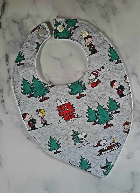 Snoppy Christmas - Teardrop Bib