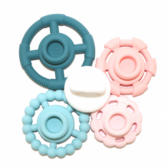 Sugar Blossom Teether Stacker