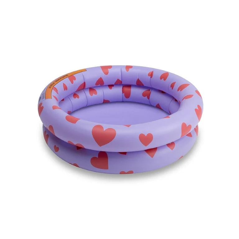 Swim Essentials Inflatable Baby Pool 60cm | Sweet Hearts Lila