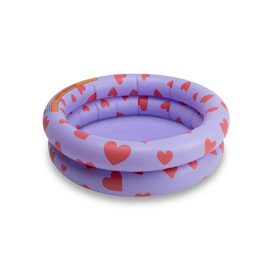 Swim Essentials Inflatable Baby Pool 60cm | Sweet Hearts Lila