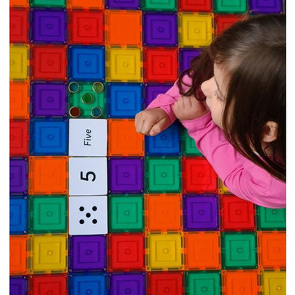 Magnetic Tiles Topper - Numeracy Pack 40pc