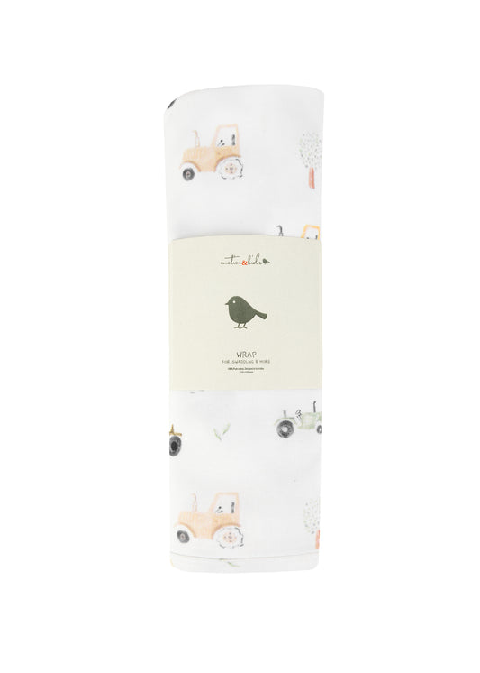 Tractor Organic Cotton Wrap