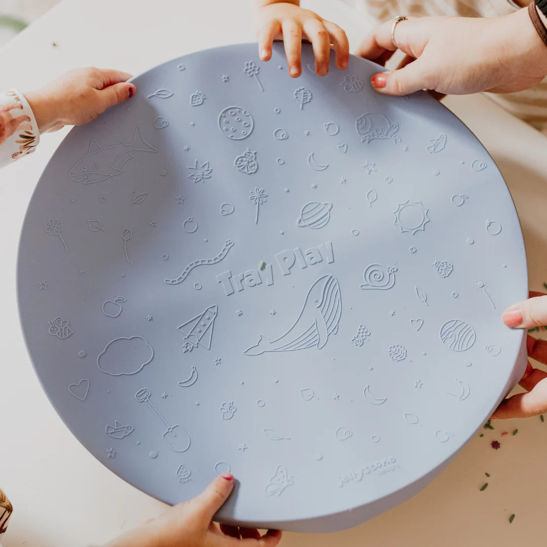 Tray Play - Soft Blue