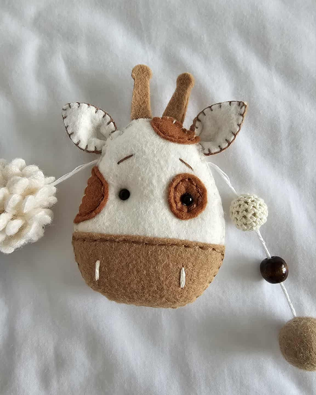 Farm Animal Felt Baby Bunting