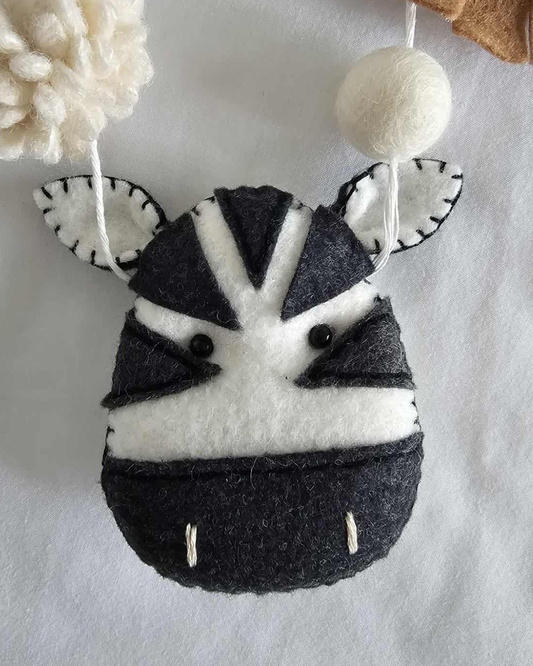 Safari Animal Felt Baby Bunting