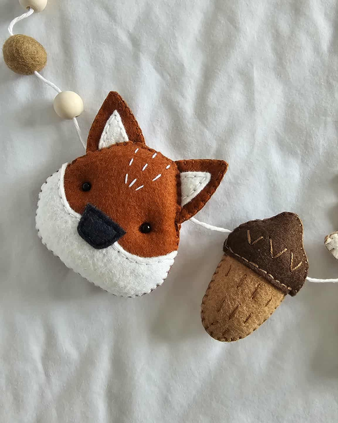 Woodland Felt Baby Bunting