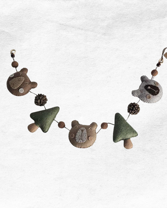 3 Bears Felt Baby Bunting