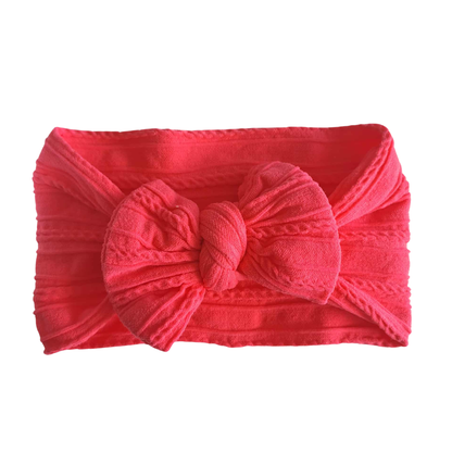 Stretch Bow Headband - Watermelon