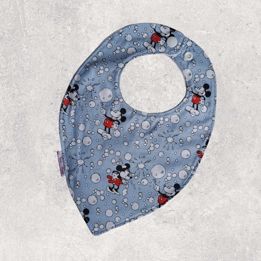 Mickey Bubbles - Teardrop Bib