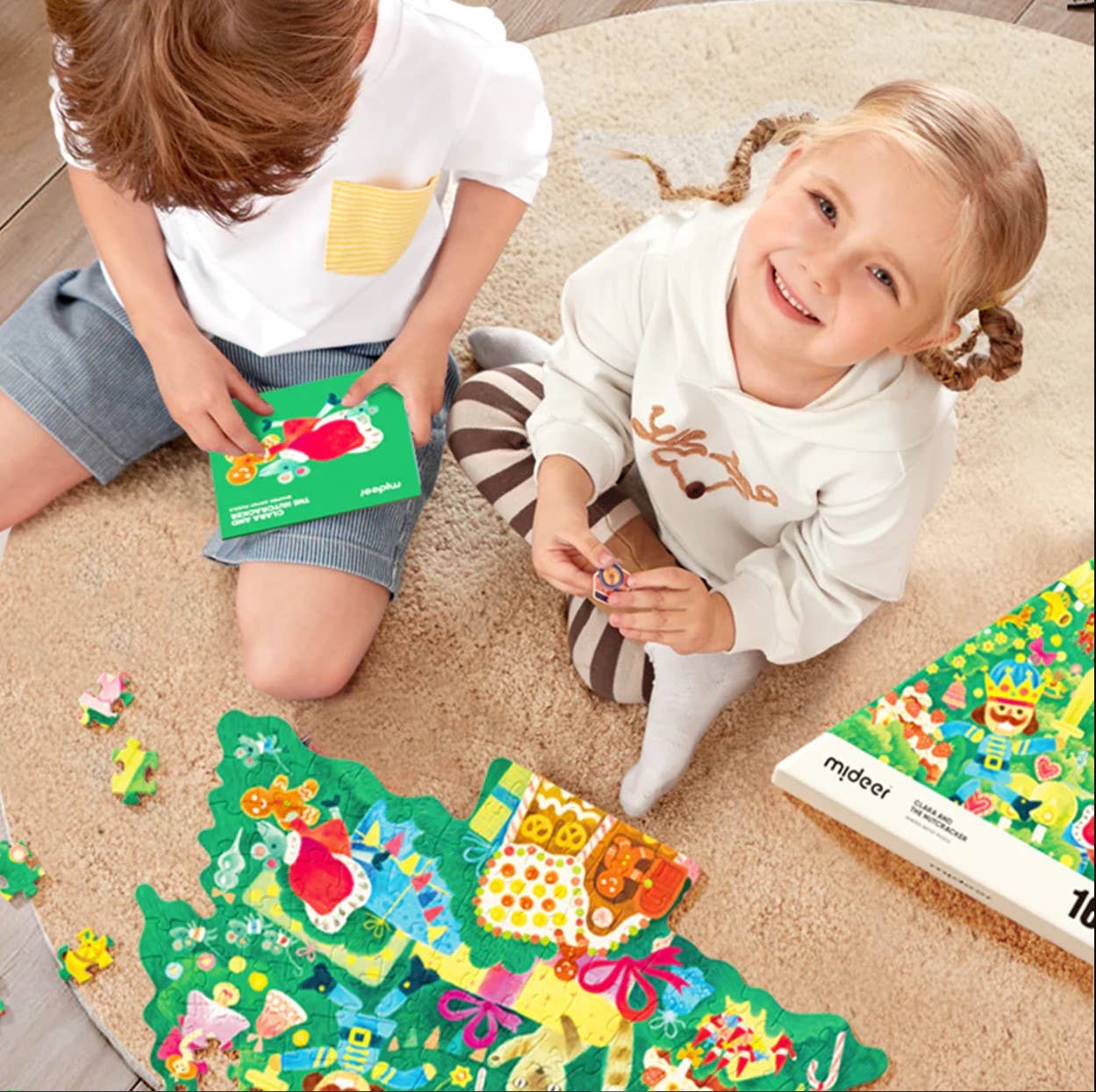 Mideer Christmas Tale Shaped Puzzle - Nutcracker Kingdom 160