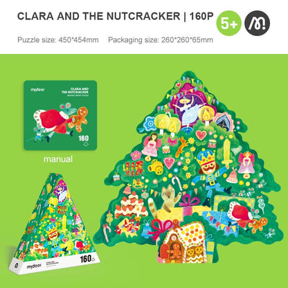 Mideer Christmas Tale Shaped Puzzle - Nutcracker Kingdom 160