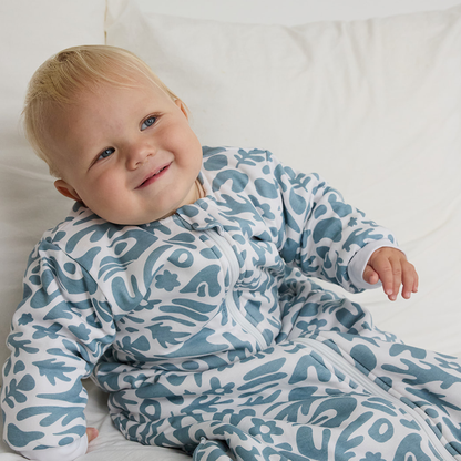 Winter Sleeping Bag 2.5 TOG - Blue Abstract