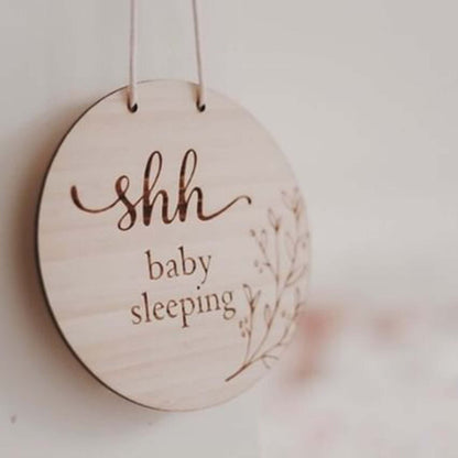 Baby Sleeping Plaque