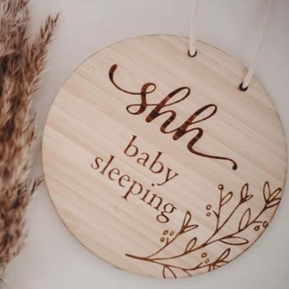 Baby Sleeping Plaque