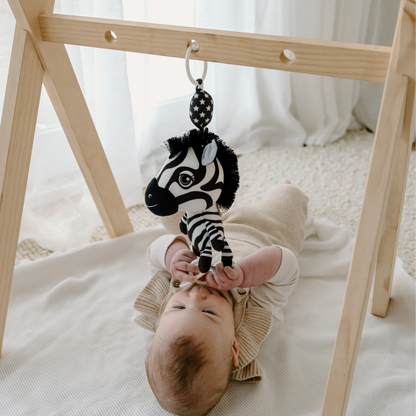 Ziggy the Zebra – High Contrast Sensory Hanging Toy
