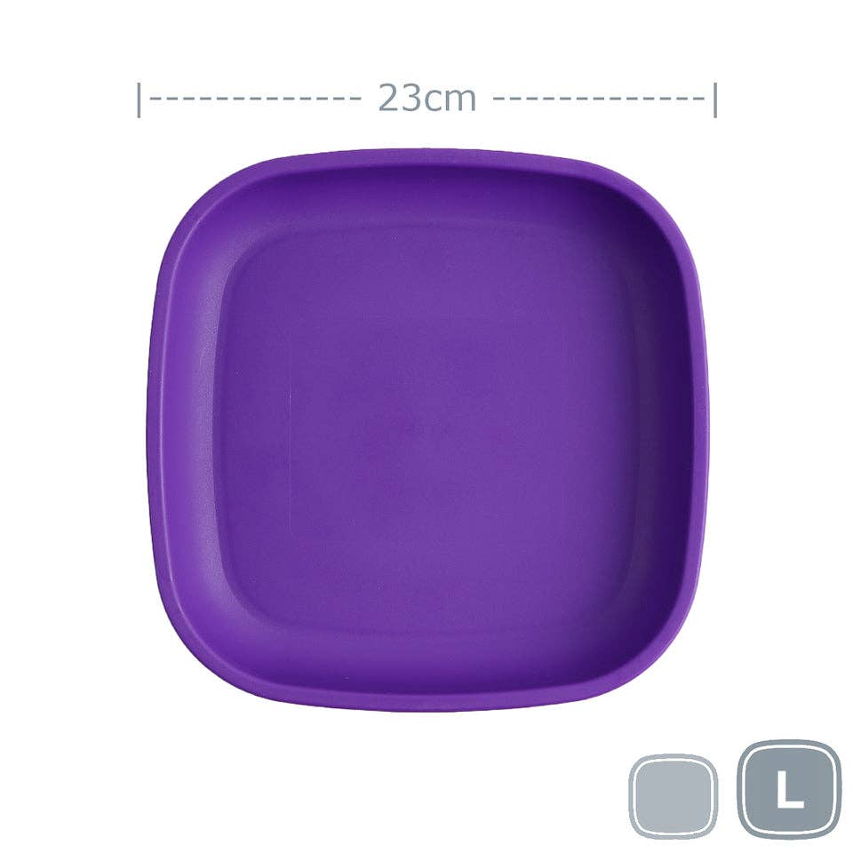 Re-Play Large Flat Plate - Amethyst