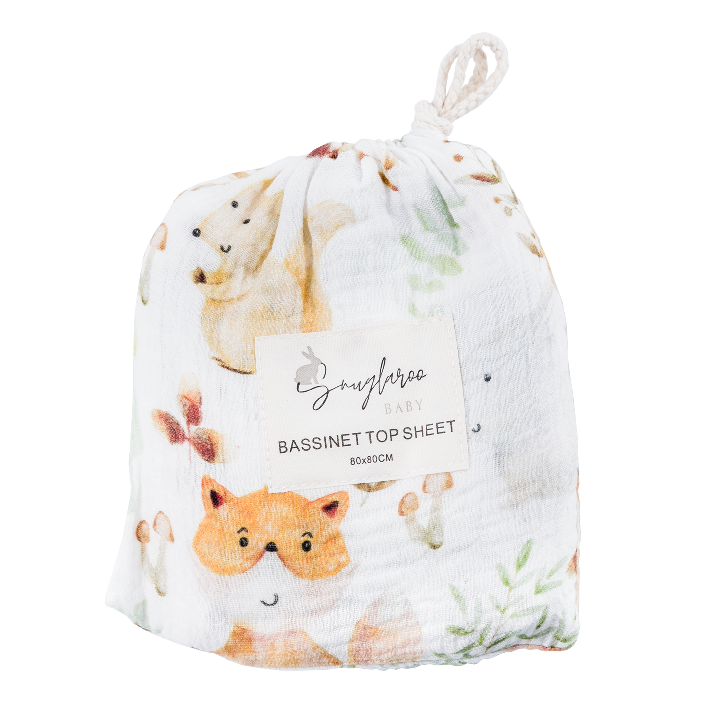 Little Woodlands Bassinet Sheet