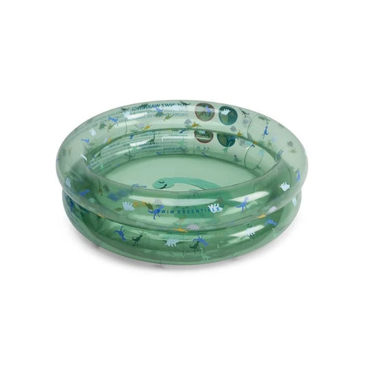 Swim Essentials Inflatable Baby Pool 60cm | Dino Blue/Green