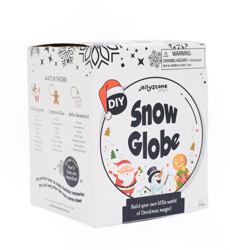 DIY Christmas Snow Globe