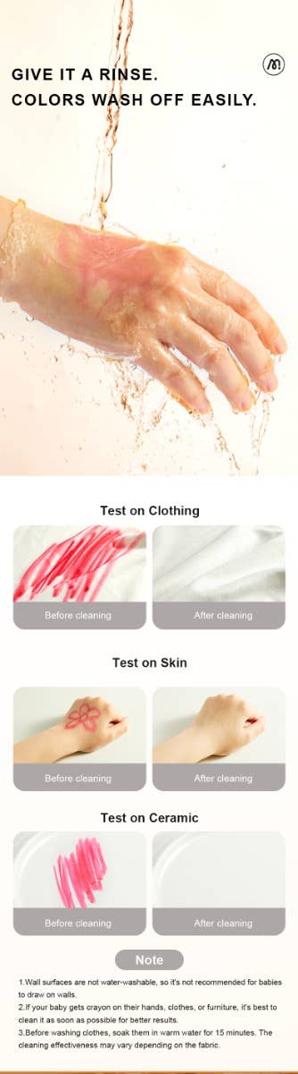 MiDeer Silky Crayon-8 Colors