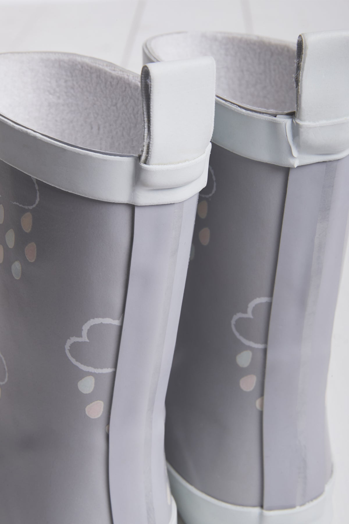 Light Grey Colour-Changing Kids Gumboots