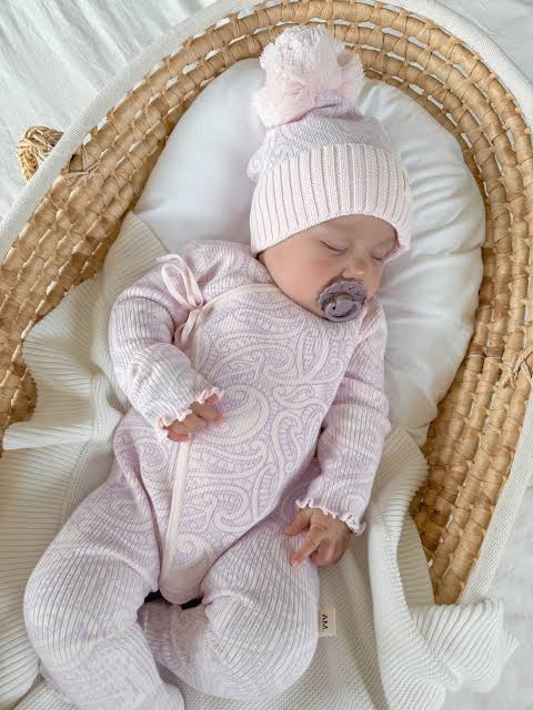 The Wolf Ribbed knit Onesie - Petal & Bloom