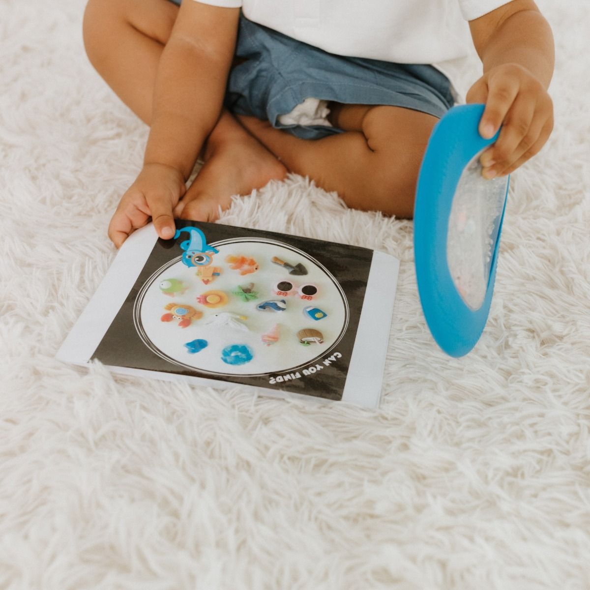 Peekaboo Sensory Bag - Beach