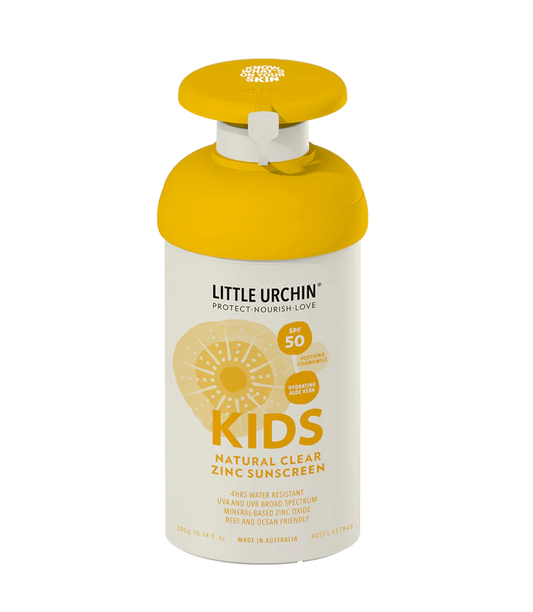 Kids Natural Clear Zinc Sunscreen SPF50  300g