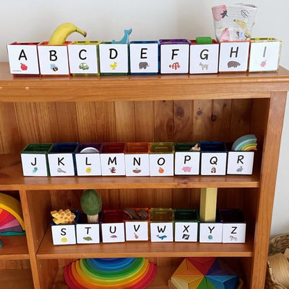Magnetic Tiles Topper - Alphabet Upper Case Pack 40pc