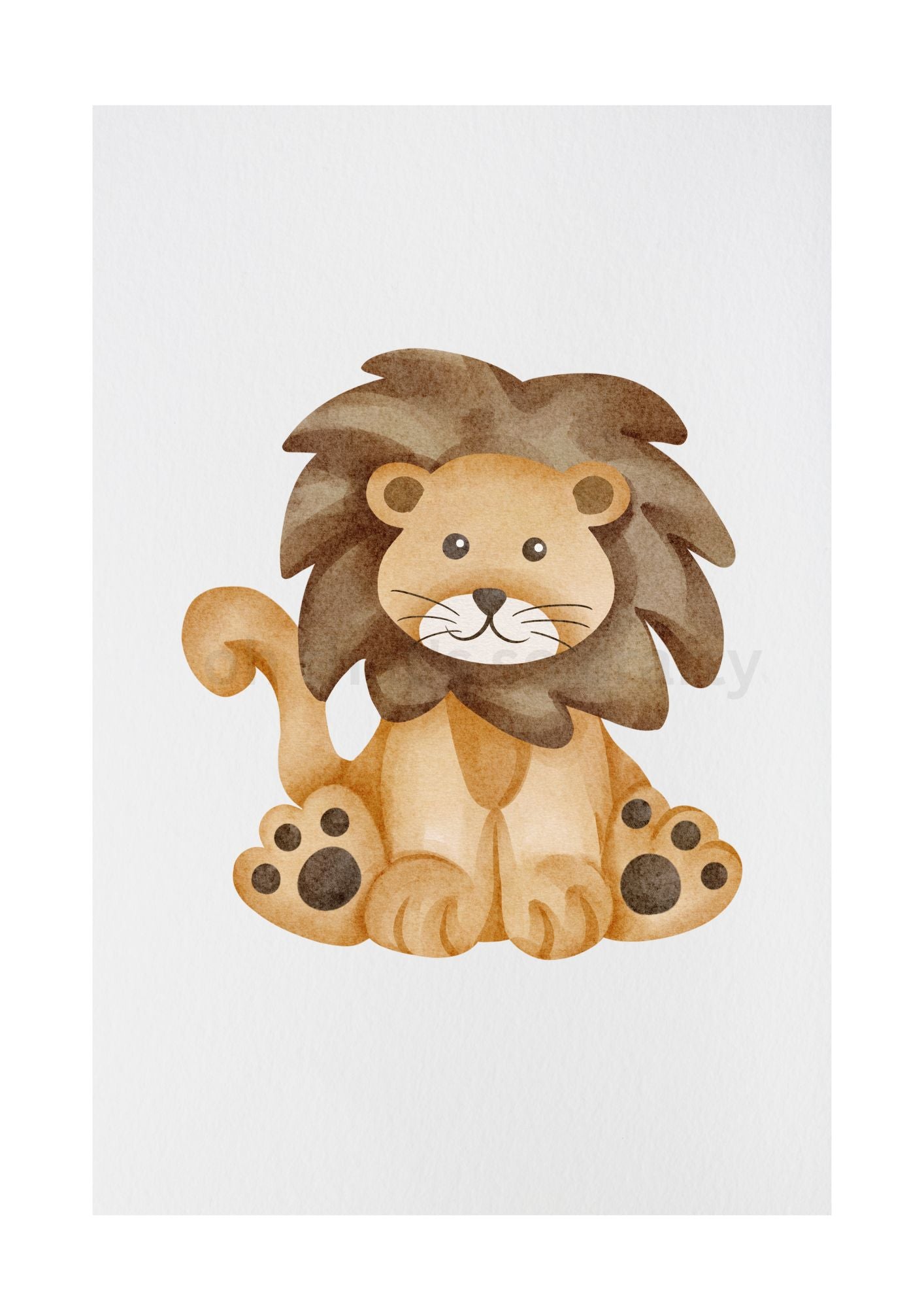 Lion Print