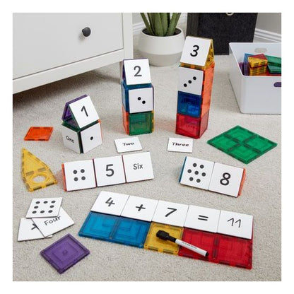 Magnetic Tiles Topper - Numeracy Pack 40pc