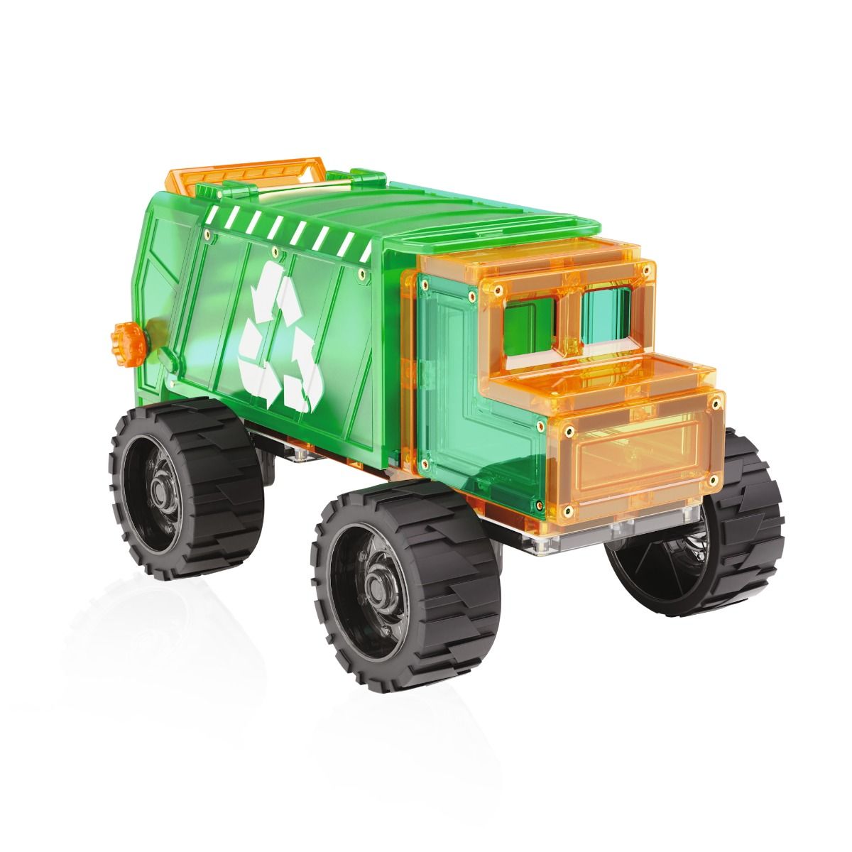 Magnetic Mega Recycling Truck 14pc