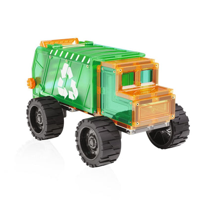 Magnetic Mega Recycling Truck 14pc