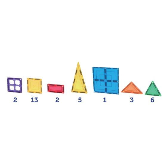 Magnetic Tiles Starter Pack 32 pc