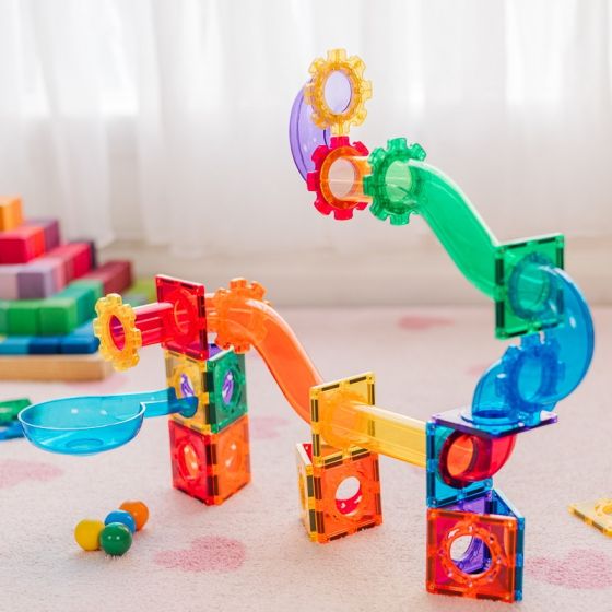 Magnetic Tiles Ball Run 95pc