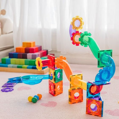Magnetic Tiles Ball Run 95pc