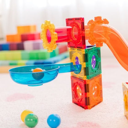 Magnetic Tiles Ball Run 95pc