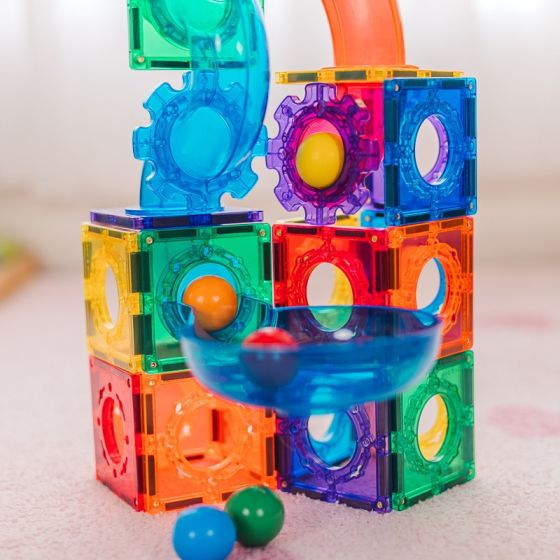 Magnetic Tiles Ball Run 95pc