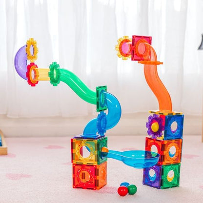 Magnetic Tiles Ball Run 95pc