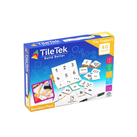 Magnetic Tiles Topper - Numeracy Pack 40pc