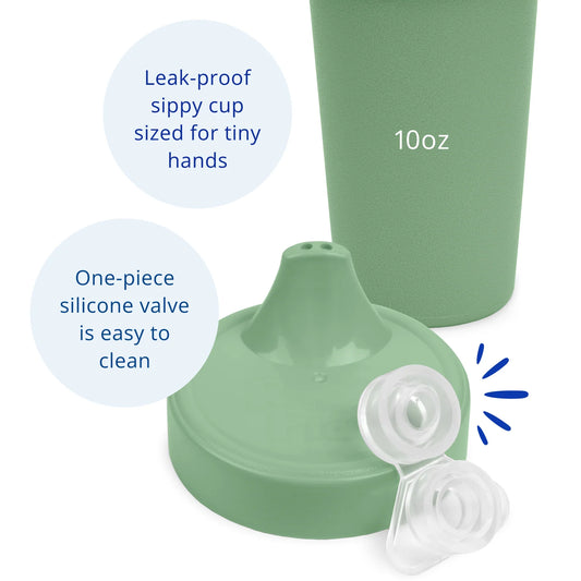 Re-Play No-Spill Sippy Cup - Sage
