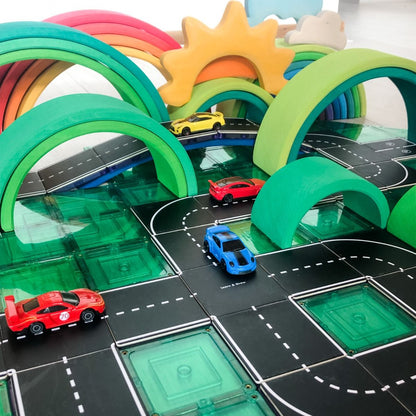 Magnetic Tiles Topper - Road Pack 40pc