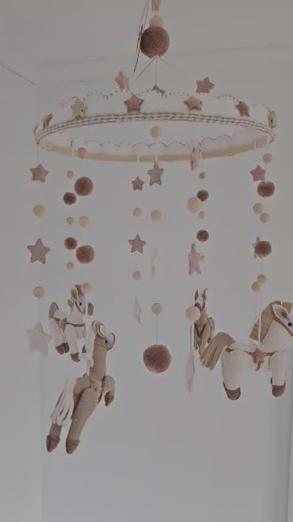 Horse Carousel Mobile