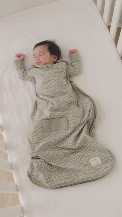 Woolbabe X BO & KO Collab 3 Seasons Front Zip Sleeping Bag