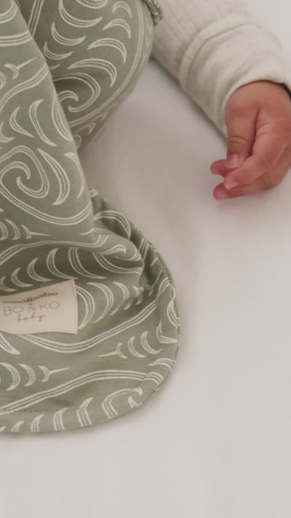 Woolbabe X BO & KO Collab 3 Seasons Front Zip Sleeping Bag