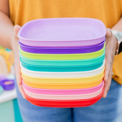 Re-Play Divided Plate - Sunny Yellow