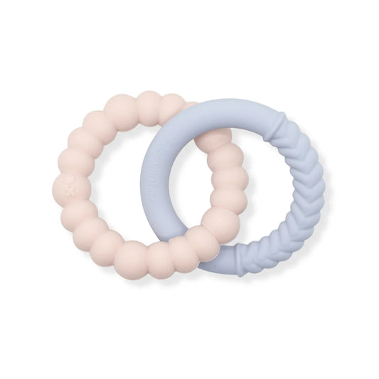 Sunshine Teether - Snow and Blush